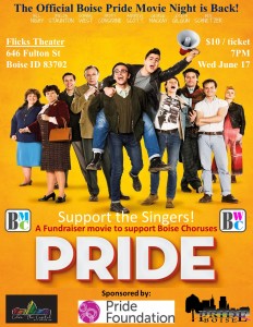 Pride Movie Night Flyer 8.5X11